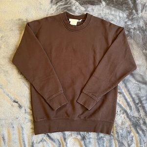 H&M Brown Crewneck